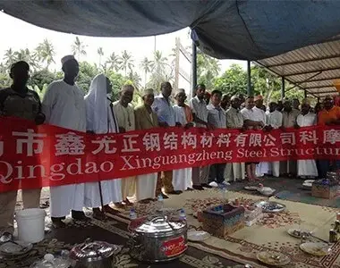 Visita de cliente 6 Clientes de visita en Xinguangzheng, en Qingdao